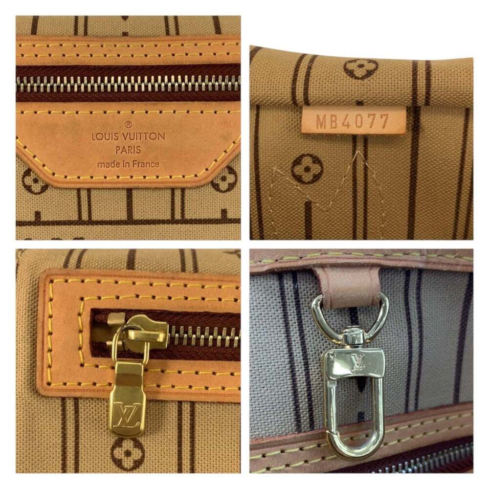 LOUIS VUITTON Brown Monogram Neverfull PM Tote Bag - Picture 3 of 10